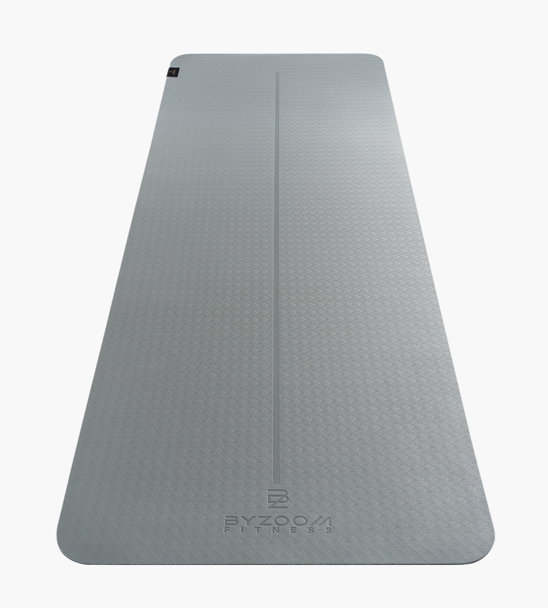 Easy Carry TPE Yoga Mat 0.16IN (4MM) - Gray