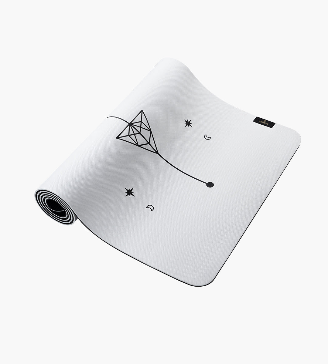 Extra Thick TPE Yoga & Exercise Mat 0.3 inch (8mm) - White 