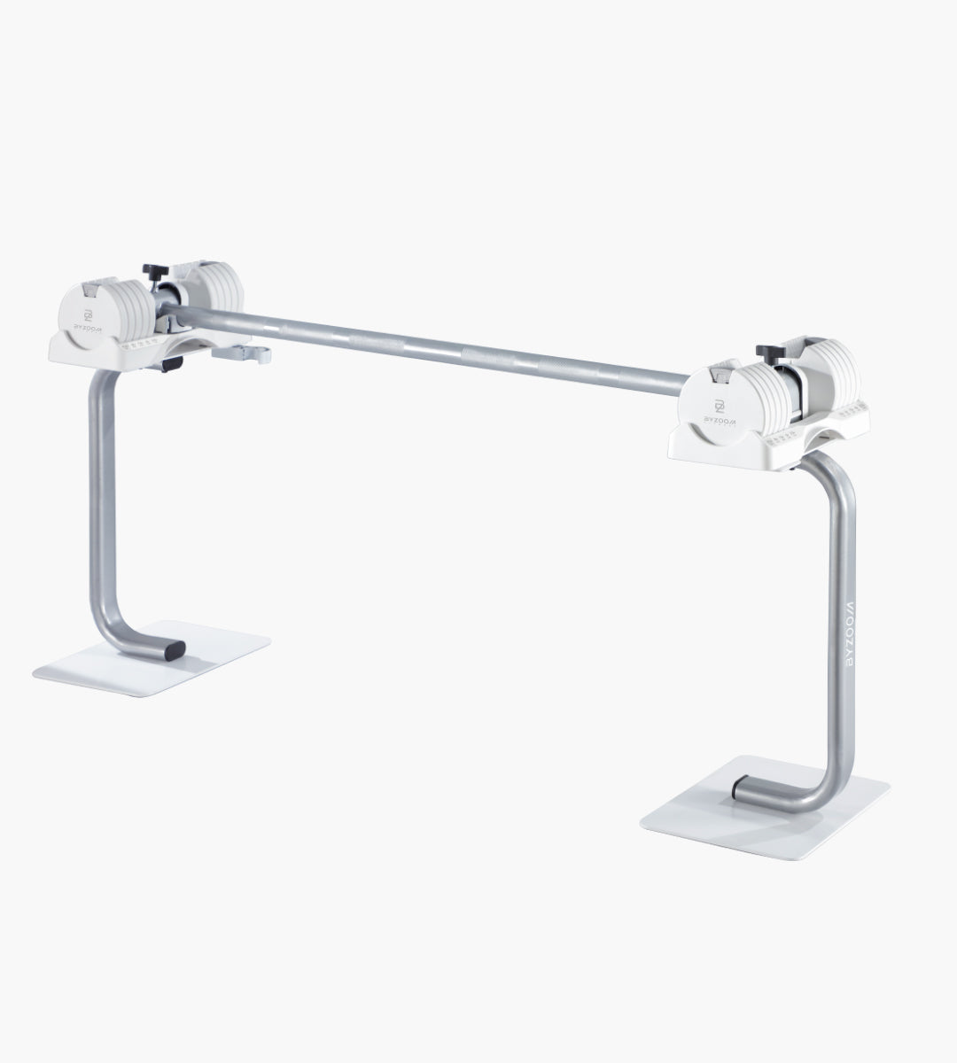 Pure Series Easy Bar for 12.5/25/27.5 LB Dumbbell Set, White