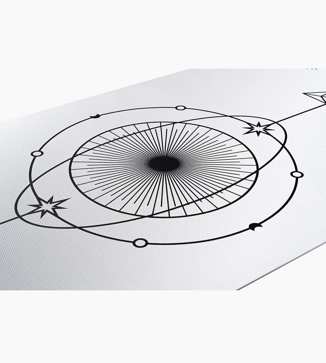 Extra Thick TPE Yoga & Exercise Mat 0.3 inch (8mm) - White 