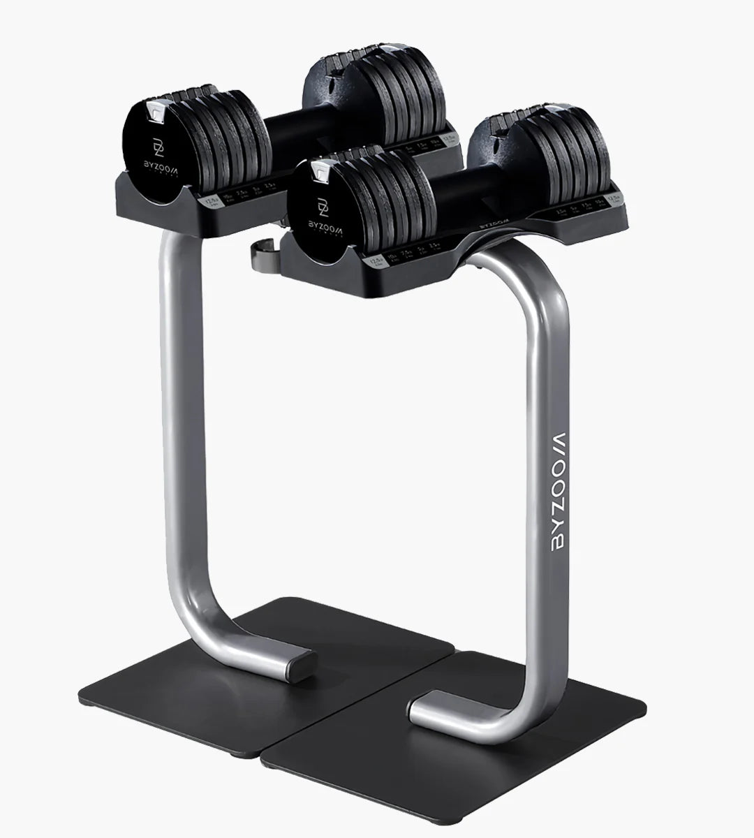 Pure Series 12.5LB Adjustable Dumbbell Pair Set of 2, Black