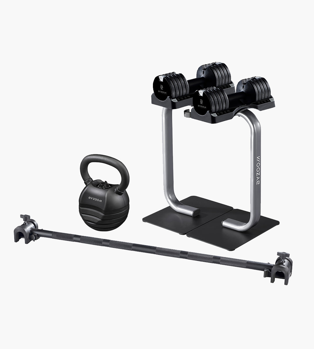 Pure Series 12.5LB(5.6kg) Dumbbells Bundle (black) 