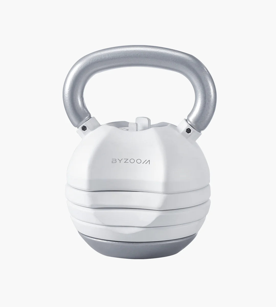 Pure Series 40LB Adjustable Kettlebell, White