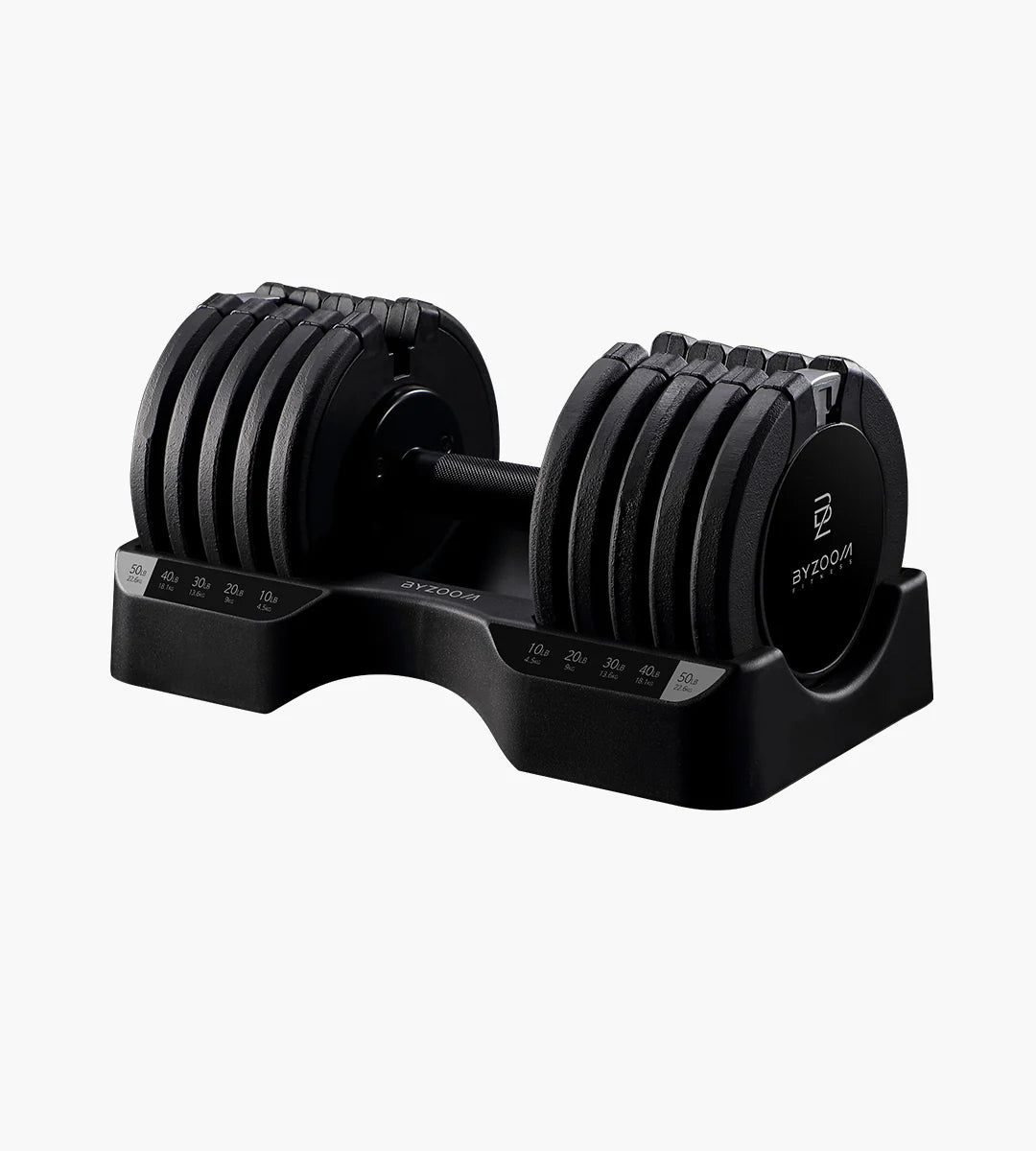 (Coming Soon) Pure Series 50LB Adjustable Dumbbell Single Unit, Black