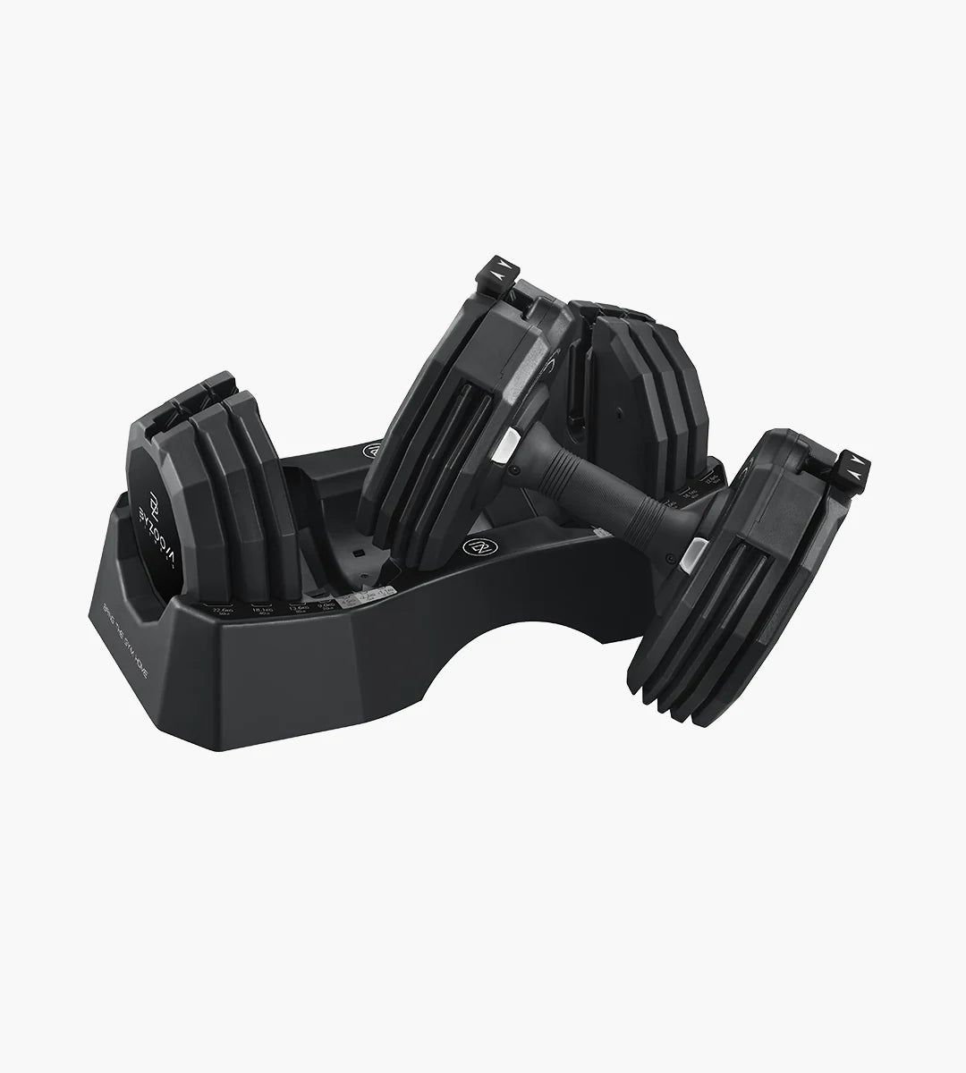 Classic Series 55LB Adjustable Dumbbell Single Unit, Black