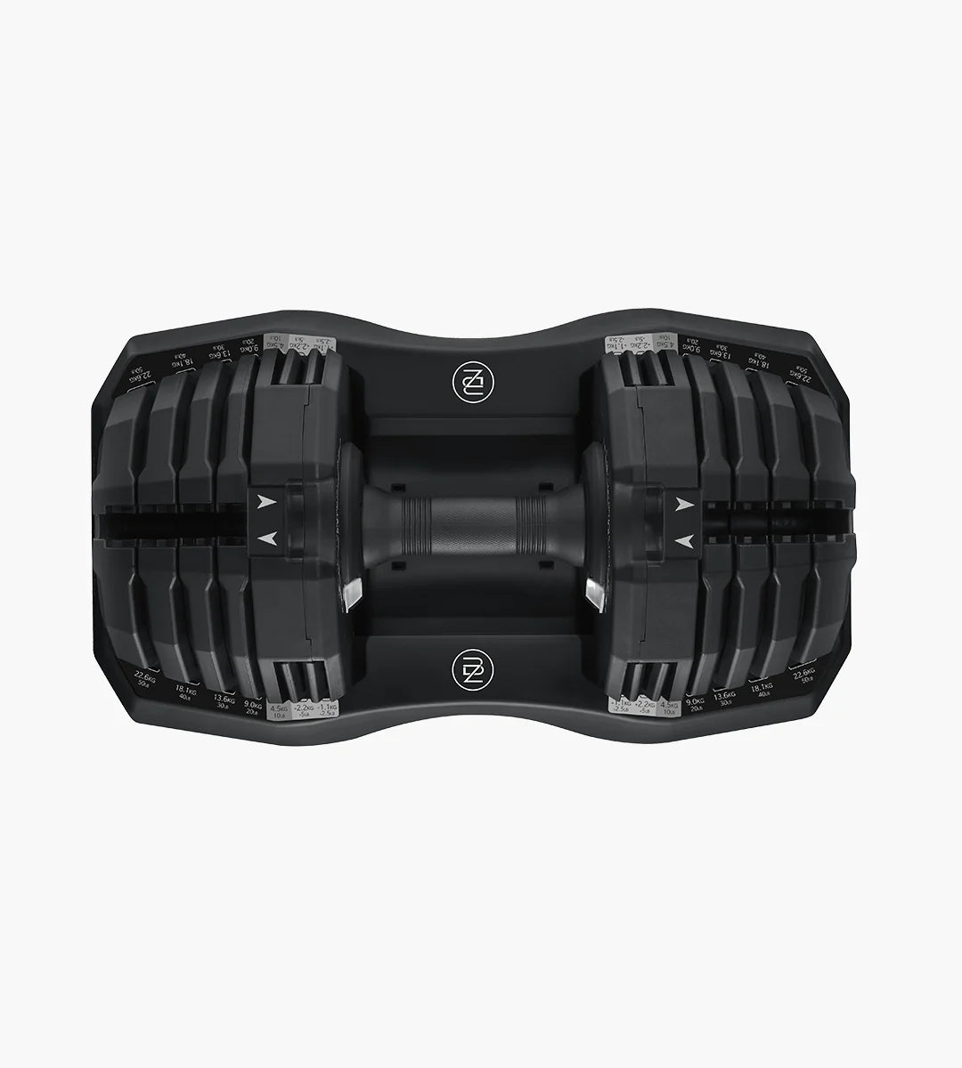 Classic Series 55LB Adjustable Dumbbell Single Unit, Black