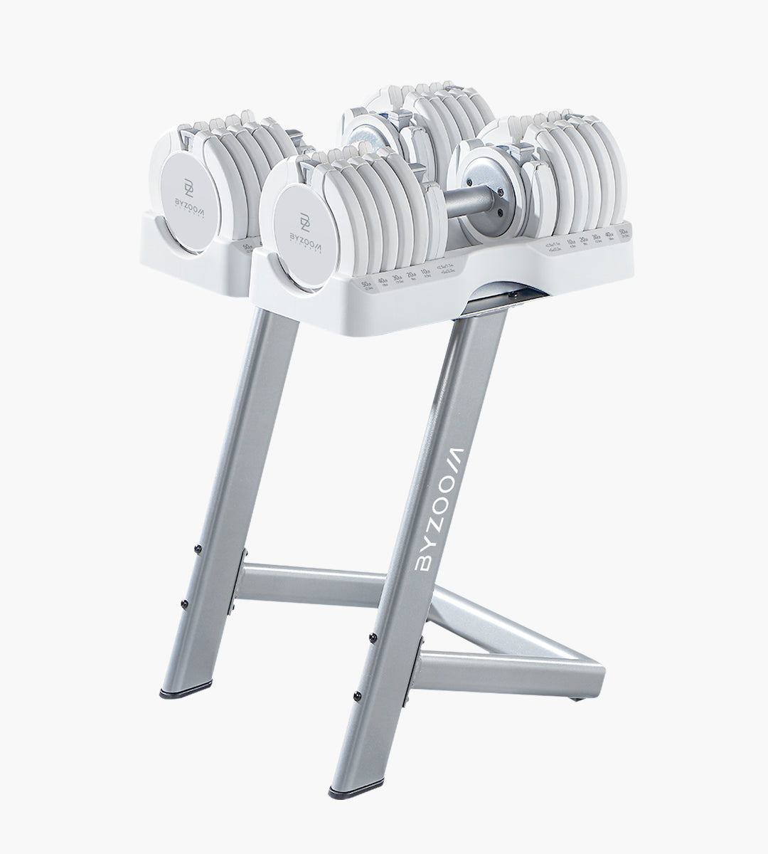 (Coming Soon) Pure Series Adjustable Dumbbell Stand for 50/55LB Adjustable Dumbbell Set, White