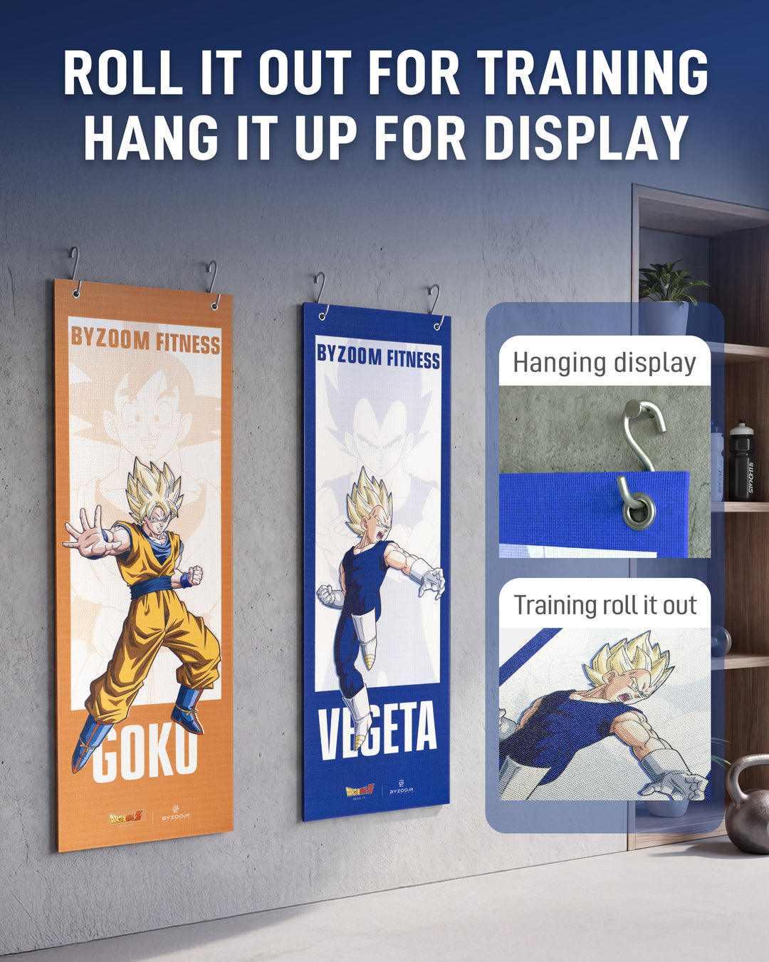 Pre-Order | DRAGON BALL Z EXERCISE MAT PVC 6MM (VEGETA)